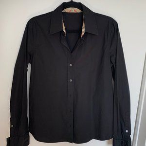 BURBERRY Brit classic black shirt